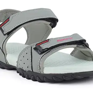 Sparx womens SS 598 | Latest, Daily Use, Stylish Floaters | Green Sport Sandal - 6 UK (SS 598)