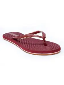 AJANTA Womens Maroon Slipper BB0089