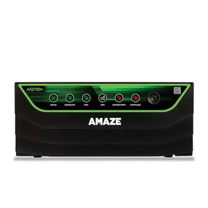 AMAZE AQ 700+/12V 600VA Square Wave Inverter for Home, Offices and Shops