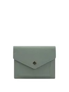 Da Milano Mini Leather Wallet for Women - Jade