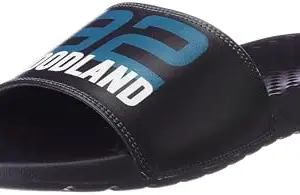 Woodland Men's Navy PU Slipper-10 UK (44EURO) (SLD 4402022)