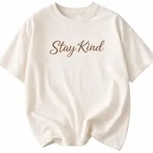 LOUIS ELORA Motivational Womens Over Sized T Shirt Graphic T-Shirt, Cotton, Short Sleeve, Casual Wear