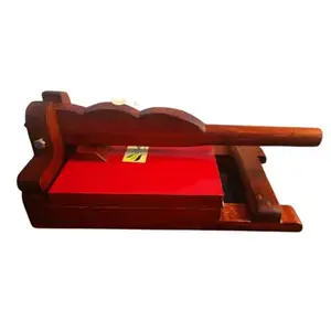 CT MELA CTMELA Wooden Easy Roti Maker | Handmade Wooden Chapati Press Machine | Manual Roti Maker for Kitchen | Eco-Friendly & Durable 10 inch.