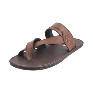 Walkway by Metro Brands Men's Brown Slippers (16-98978)