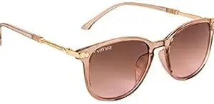 Voyage Lightweight UV Protected Full Rim Branded & Latest Round Sunglasses for Women