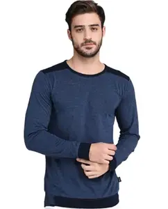 Kushal Bazaar Men's Full Sleeved t-Shirt [KB-34] - XL Multicolour