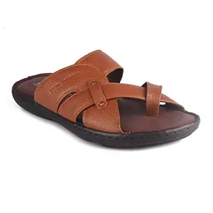 Red Chief Slipper for Men Tan