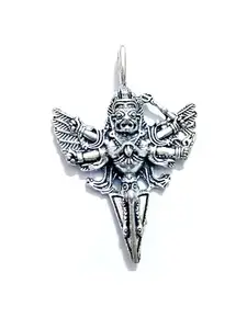 ASTROGHAR Tibetan Auspicious God Shri Garuda With Phurba Big Size Pendant For Men And Women