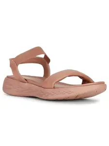 Bata Rogelio Sandal Women Casual Sandal In PEACH