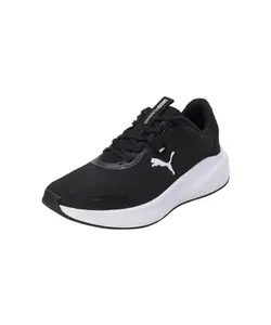 Puma Womens Skyrocket Lite Alt Black-White-Black Running Shoe - 7 UK (31030809)