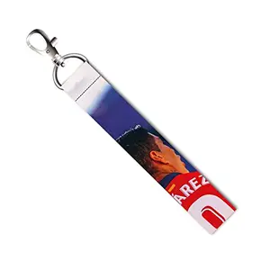 ISEE 360® Suarez Football Lanyard Tag with Swivel Lobster for Gift Luggage Bags Backpack Laptop Bags L X H 5 X 0.8 INCH