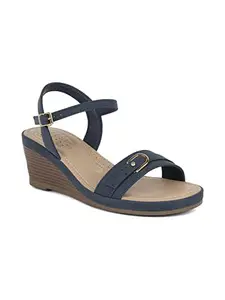 Bata Women's Fancy Sandal Blue 4 Kids UK (6619053)