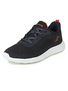 ABROS Men's Calum ASSG0219 Sports Shoes_D.Grey/Orange_9UK