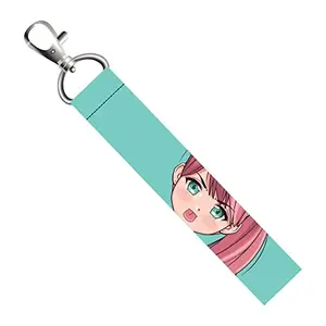 ISEE 360® Funny Girl Lanyard Tag with Swivel Lobster for Gift Luggage Bags Backpack Laptop Bags L X H 5 X 0.8 INCH