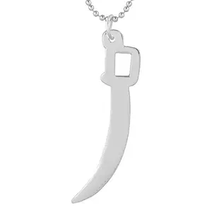 Memoir Silver plated Sword Talvar Fashion pendant Macho Men stylish(PCAJ3238N)