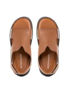 Khadim's British Walkers Tan Leather Casual Sandal for Men (5053133)