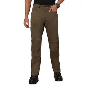 Wrangler Men's Straight Pants (S23WMTR005473GR_Green