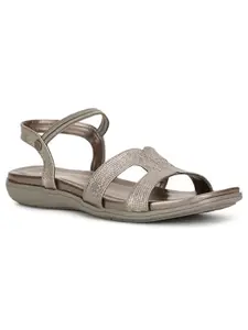 Bata EVE Sandal E 23 Women Casual Sandal in Grey
