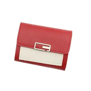 IVYLA Women Wallets Female Clutch Bags Coin Purses Leather Handbag Wallet Card Holder Wristlet Money Organizers Slim Short Style Small Bag