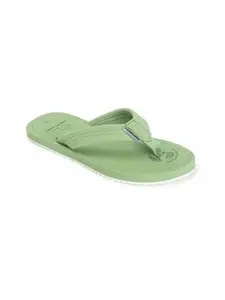 Carlton London Women's Solid Comfortable Flip Flops Colour-Pista Green, Size-UK 6
