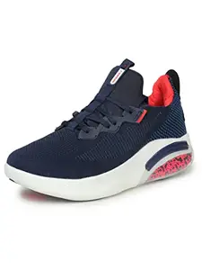 ABROS Men's Midland ASSG1104 Running Shoes -Navy/Red -9UK