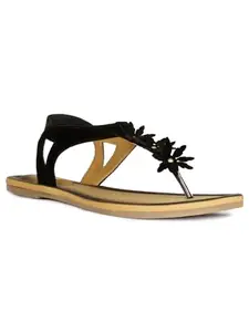 Bata Women's Slip-on Sandal - Black (7UK) (5616461)