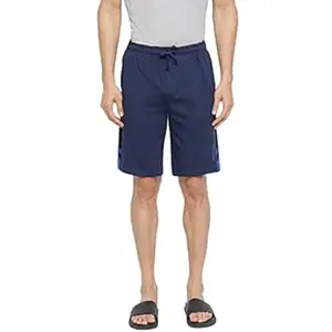 Van Heusen Men Athleisure Smart Tech Knit Shorts - Pack of 1 Easy Stain Release, Anti Stat, Ultra Soft