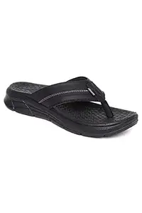 Bata Women's Rubber Flip-Flop Slippers |Black,10 UK |8716127-FUSION 2- MACHO-SS22-BLACK010|