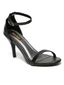 Flat n Heels Womens Black Sandals FnH 2183-BK