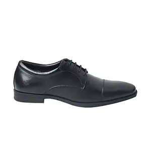 Lee Cooper Men's LC4875N Leather Formal Lace Up Shoes_Black_45