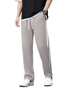Mack Jonney Men’s Striped Track Pants | Side Stripe Design | Regular Fit | Casual & Athleisure Wear |Pack of 1-MMJ-110