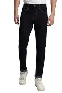 Dennis Lingo Men's Full Length Cotton Poly Stretch Straight Fit Jeans