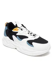 XTEP Colorblocked Retro Casual Shoes for Men - 40