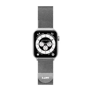 LAUT_AWL_ST_SL Steel Loop for Apple IOS Watch 49/45/44/42mm- Silver