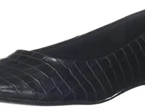 Carlton London Womens Ballet Flat, Black, 5 UK
