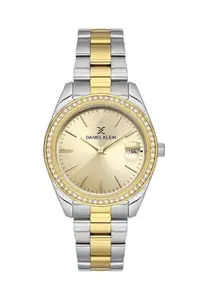 DANIEL KLEIN Analogue Gold Dial Women's Watch-DK.1.13489-3