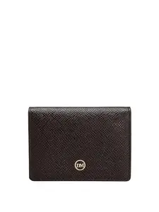 Da Milano Genuine Leather Brown Card Case with Multicard Slot (0020H)
