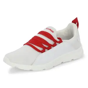 Bourge Women's Glatt03 Running Shoe, White,06