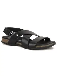Hush Puppies Men's Slip-on Sandal - BLACK (9 UK) (8646222)