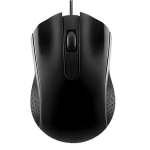 Natation Wired Gaming Mouse 1 Pc – 1200 DPI Adjustable & X2, Rainbow LED Lights, Durable Surface-Friendly Design, High-Precision Sensor, USB Plug & Play for Computer, Laptop, Office & Gaming (Black)