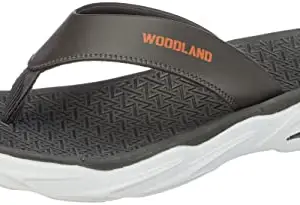 Woodland Men's Grey PU Slipper-6 UK (40 EU) (SGP 4293022)