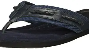 Ruosh Men's Blue Leather Sandals-7.5 UK/India (41 EU) (AW17 Park 01A)