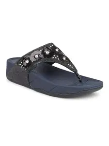 Inc.5 Women Black Embellished Comfort Heels