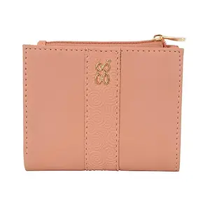Baggit Womens Lzxe Zedd 3T5 2 Fold Wallet- Pink