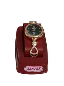 ZENTEX - 8912 - Aanalogue - Female Wrist Watch Golden Blue - Golden White - Child Wrist Watch Blue White (Pack of 3)