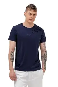 OCCUPIED CLOTHING CO. Occupied Men’s Solid Regular Fit Premium Breathable Cotton, All Day Comfort Half Sleeve Crew Neck Tshirt