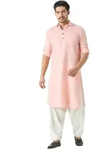 Rajubhai Hargovindas Men's Premium Pathani Kurta