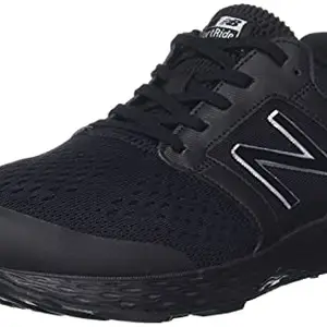New Balance Men's 520i Black/White Running Shoe-8 Kids UK (M520IH5)