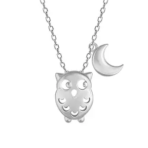GIVA 925 Silver Wanderers of The Night Necklace | Gifts for Girlfriend,Pendant to Gift Women & Girls | With Certificate of Authenticity and 925 Stamp | 6 Month Warranty*