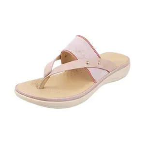 Mochi Women Pink Synthetic Sandals 3-UK (36 EU) (32-1022)
